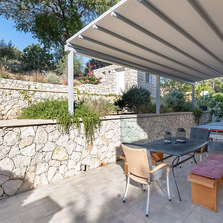 Terpsis Pool Villa Asgourou Extérieur photo