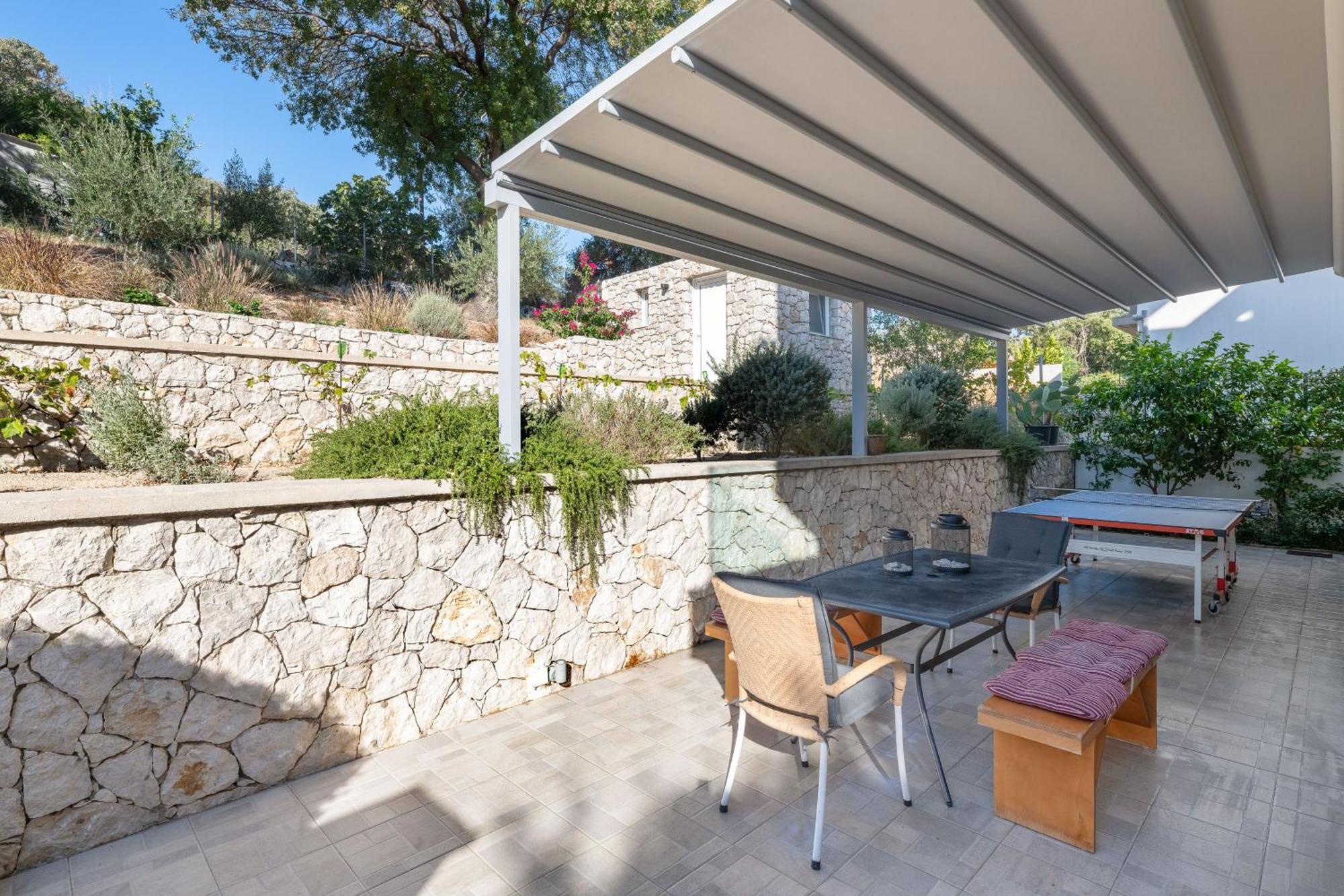 Terpsis Pool Villa Asgourou Extérieur photo